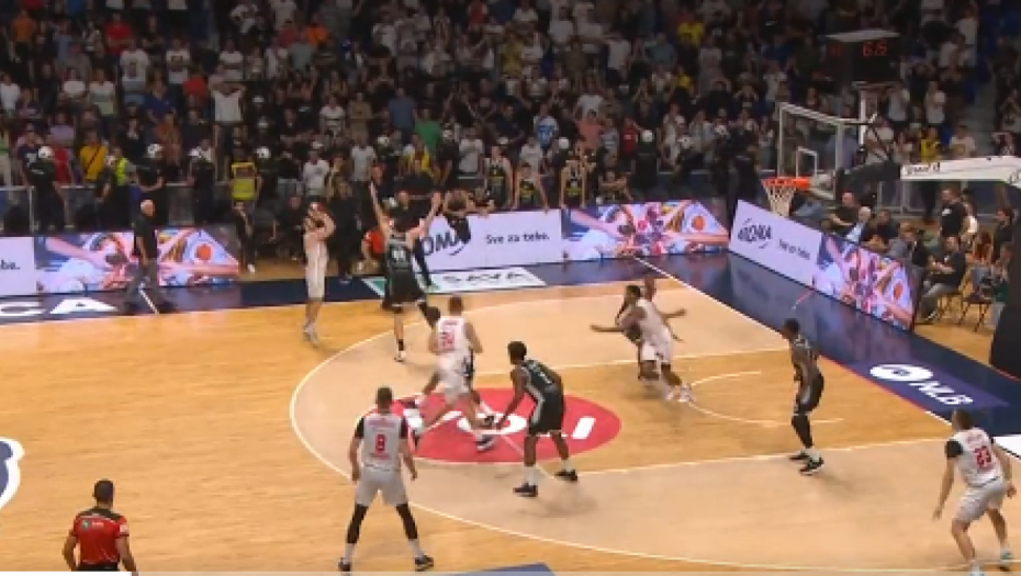 HRVAT UKRAO TROFEJ PARTIZANU Pogledajte trojku Kapusta kojom je srušio crno-bele (VIDEO)