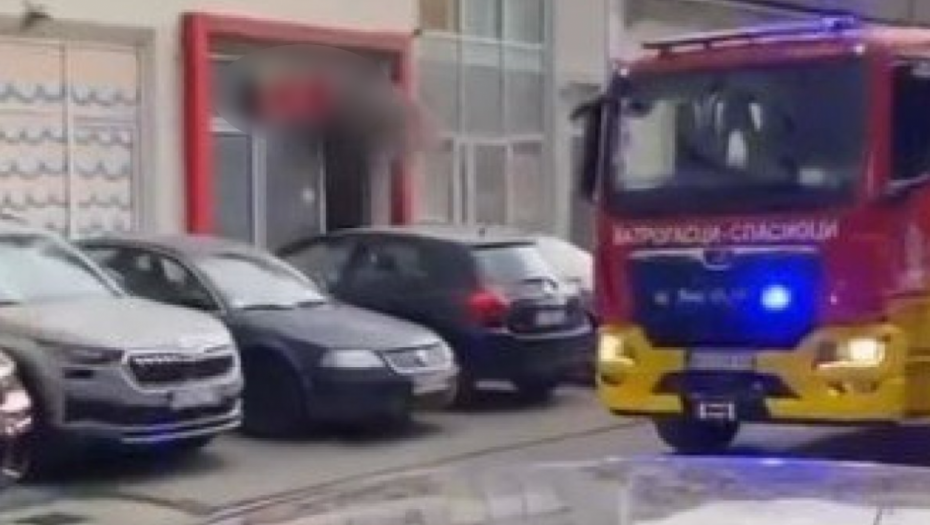 POŽAR U CENTRU NOVOG SADA Dve osobe evakuisane (VIDEO)