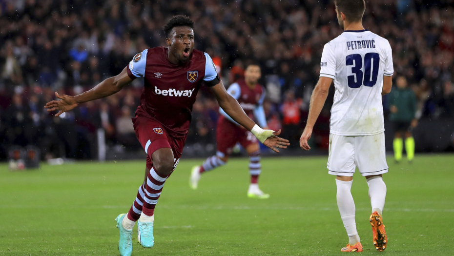 HRABRI TSC PAO U LONDONU Srpski tim vodio, ali ostao bez bodova, Vest Hem uz mnogo muka slavio