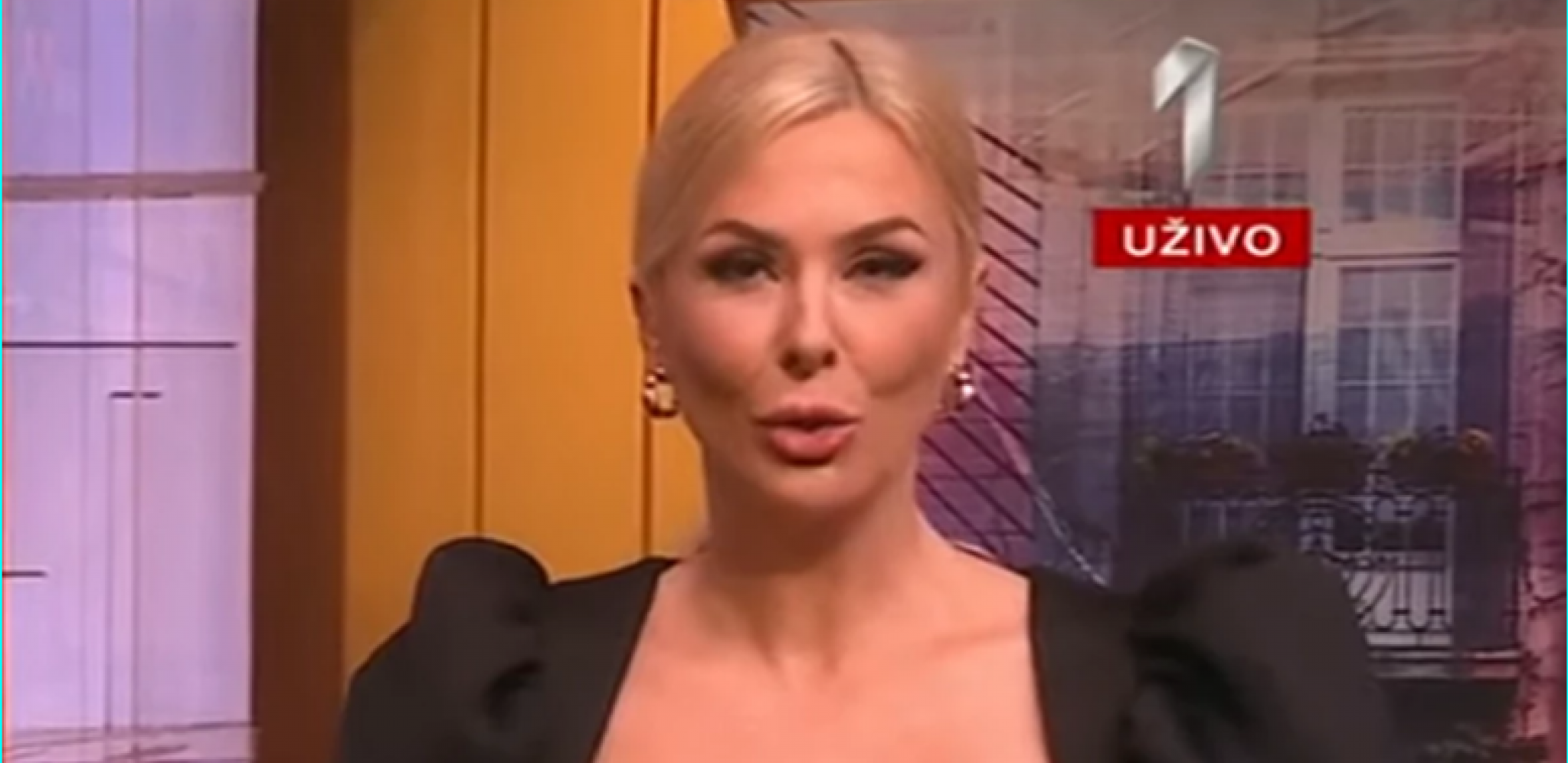 KAD JE PREKRSTILA NOGE, SVI SU OSTALI U ČUDU Voditeljka Prve vodila emisiju u izazovnom stajlingu, ovaj detalj niste mogli da vidite na TV-u! (FOTO)