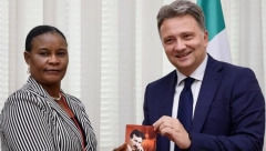 MIHAILO JOVANOVIĆ ODRŽAO SRDAČAN SASTANAK U BEOGRADU Ministar upoznao goste iz Nigerije sa važnim uspesima Srbije (FOTO)