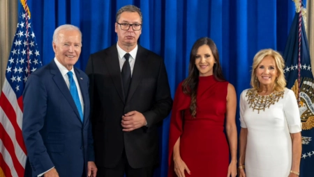 VUČIĆ KOD BAJDENA "Potvrdili smo privrženost unapređenju bilateralnih odnosa" (FOTO)