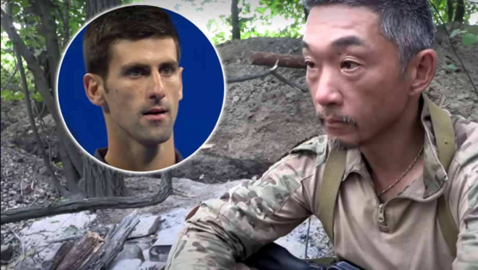 "VOLIM ĐOKOVIĆA, ON JE RUS!" Japanac ratuje u Ukrajini i otkriva: "Ja volim Rusiju i interesovao sam se uvek za tenis (VIDEO)
