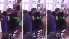 TUČA U ELITI: Učesnik udario devojku pesnicom u glavu, takmičari zanemeli (VIDEO)