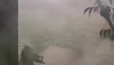 JEZIVO NEVREME U SRBIJI! KIŠA LIJE, ŠIBA OLUJNI VETAR I BIJE GRAD! U ovom mestu kao nebo da se otvorilo (VIDEO)