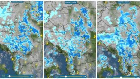 OVAKO IZGLEDA OLUJA KOJA NAM STIŽE IZ HRVATSKE "Na snazi upozorenje od bure"