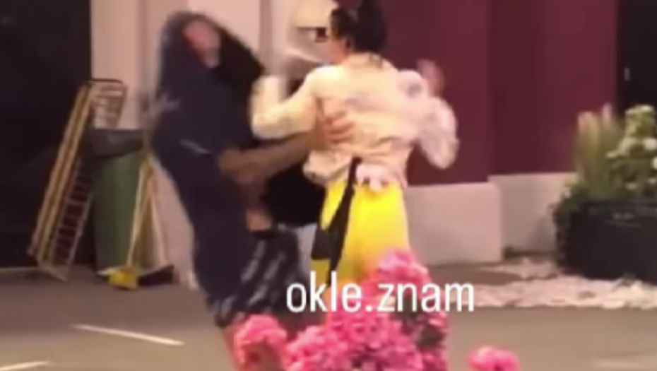 BIVŠA ROBIJAŠICA IZUDARALA UČESNIKA: Opalila krvnički šamar Crnogorcu i izbila mu sve iz ruke! (VIDEO)