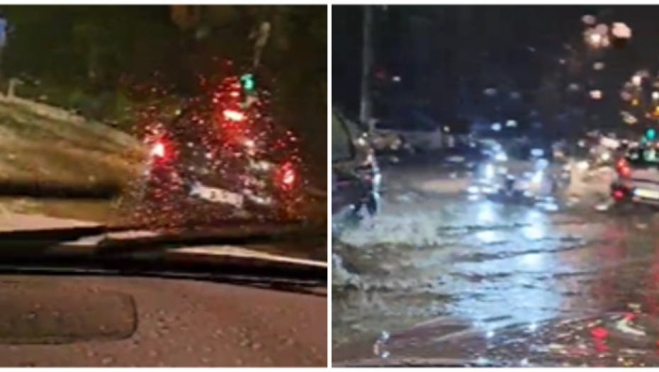 NA BANOVOM BRDU JE POTOP Požeška cela pod vodom, nevreme napravilo haos