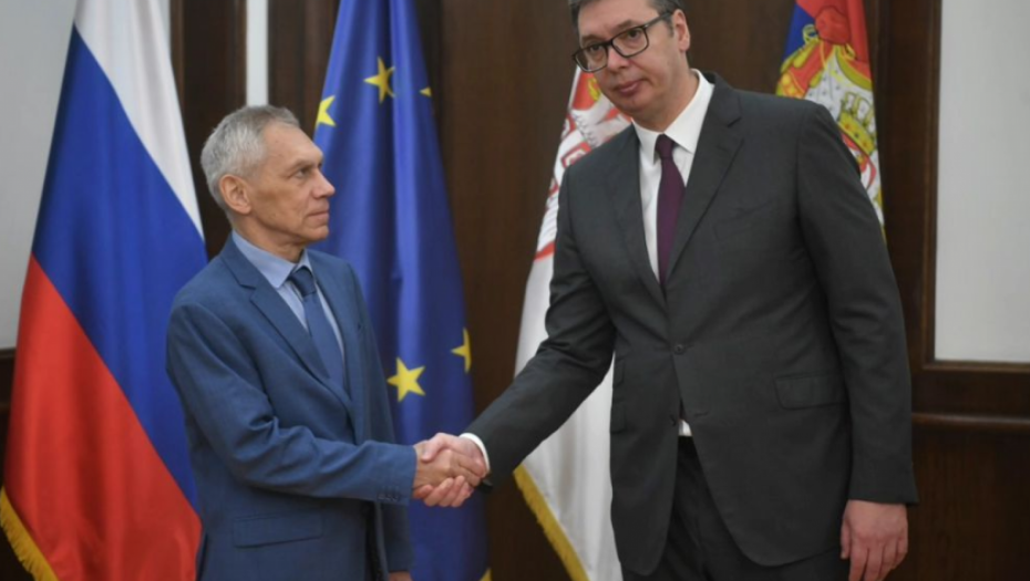 VUČIĆ RAZGOVARAO SA BOCAN - HARČENKOM Ruskog ambasadora obavestio o teroru na KiM koje organizuje Kurti (FOTO)