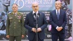 "PARTNER NAJBOLJI POKAZATELJ NAŠEG NAPRETKA" Ministar Vučević otvorio Sajam naoružanja i vojne opreme u Beogradu (FOTO)