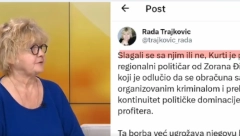 RADA TRAJKOVIĆ NAPADA VUČIĆA, A KURTI JOJ JE "NOVI ĐINĐIĆ" I BORAC PROTIV KORUPCIJE!