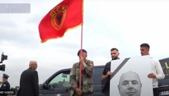 ALBANSKI POLICAJAC SAHRANJEN UZ OVK ZASTAVU Jezivo! Teroristički ispraćaj za Afrima Bunjakua (VIDEO)