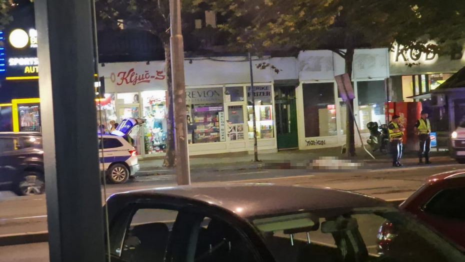 PRVE FOTOGRAFIJE SA MESTA NESREĆE U CENTRU GRADA Ovde je poginuo motociklista (FOTO/VIDEO)