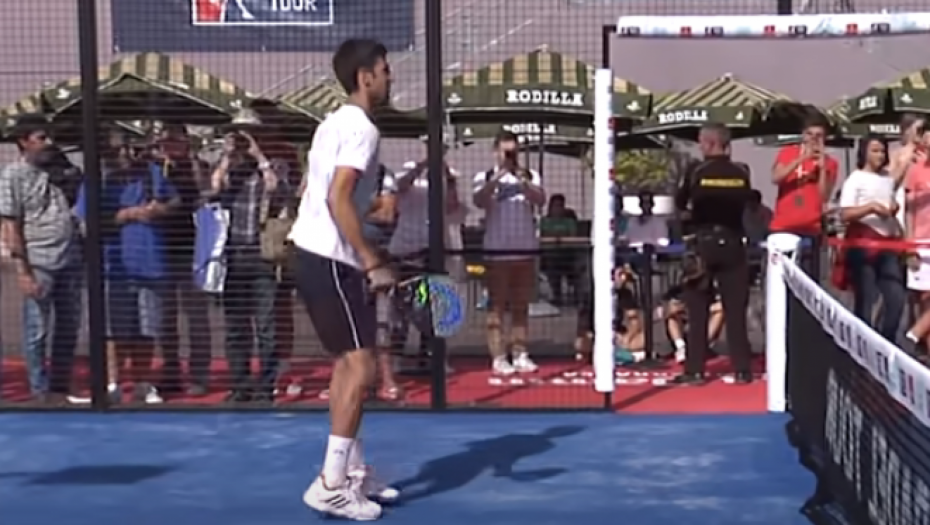 DVA DANA DO TURNIRA Padel i tenis nisu isto, čak se i Nole malo mučio (VIDEO)
