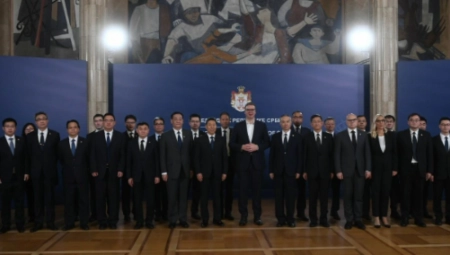 PREDSEDNIK VUČIĆ SA KINESKOM DELEGACIJOM "Radujem se skorom susretu sa predsednikom Si Đinpingom" (VIDEO)