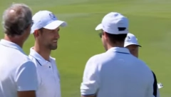 NOLE ODRŽAO OBEĆANJE Đoković se prvo oprobao u golfu, a onda ustao pre sedam da bi prisustvovao kao navijač (VIDEO)