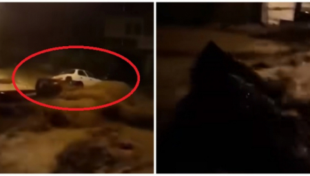 APOKALIPTIČNE SCENE U GRČKOJ Poplave ih razaraju - voda teče ulicama grada, nosi automobile