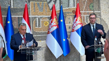 VUČIĆ I ORBAN SE OBRATILI JAVNOSTI Završen sastanak u Beogradu: Imamo dobre rezultate