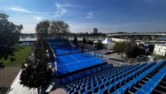 SVE JE SPREMNO ZA SPEKTAKL Evo kako izgleda teren Padel Belgrade Opena (FOTO)