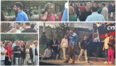 OPOZICIONI AKTIVISTA BESAN KAO RIS Opozicija koristi protest povodom pobijene dece zarad predizborne kampanje! (VIDEO)