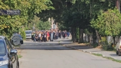 TUŽNA POVORKA U LEPOSAVIĆU Građani i kolege iz Doma zdravlja ispratili na večni počinak Igora Milenkovića