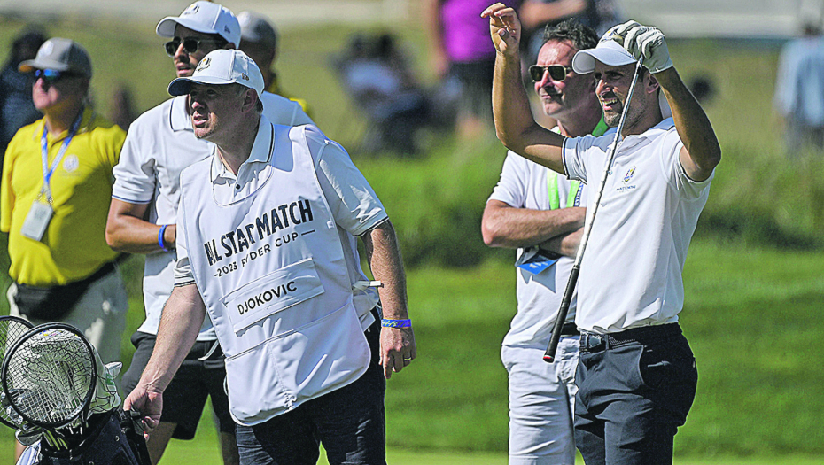 E, TAKO SE TO RADI Amerika izgubila u golfu, Evropa slavi zahvaljujući Novaku!