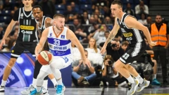 PARTIZAN STOTKOM ZAPOČEO ODBRANU TROFEJA Crno-beli zgazili Mornar, Anđušić blistao