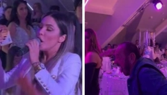 MILE KITIĆ UPAO U SALU DOK JE PEVALA SANDRA AFRIKA! Haos na svadbi u Berlinu, leteo bakšiš na sve strane