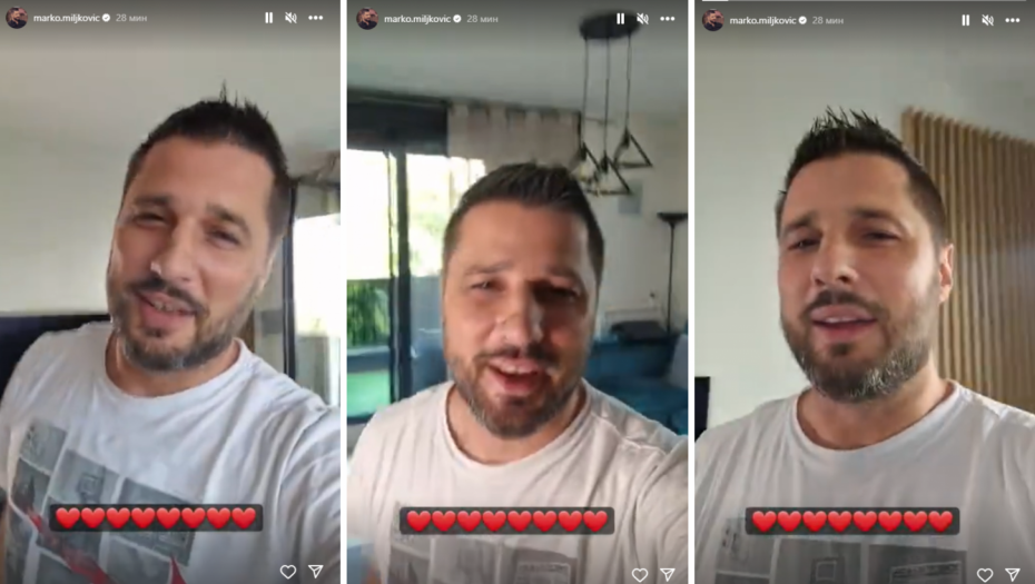 MARKO MILJKOVIĆ U TRANSU ZBOG DOLASKA PRINOVE Lunin suprug ne može da sakrije sreću, viče i šeta po stanu