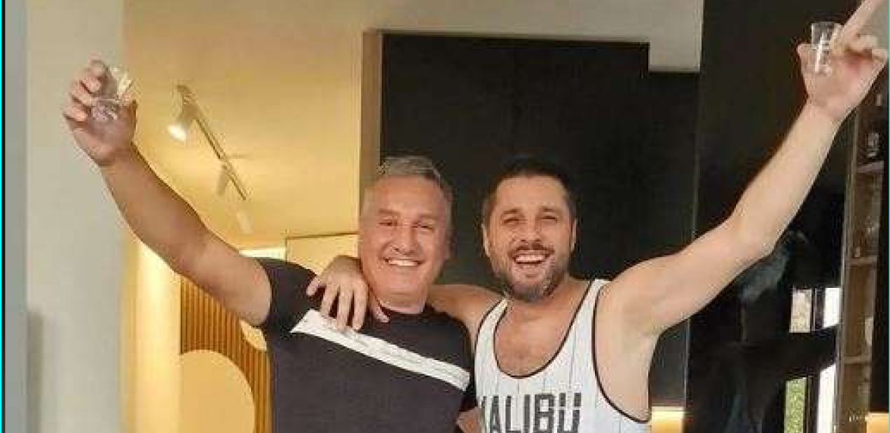 POČELO SLAVLJE KOD MARKA MILJKOVIĆA Prvi stigao deda Gagi, pa pokazao koliko je srećan zbog rođenja unuke!