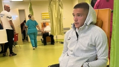 DAO GOL, PA ZAVRŠIO U URGENTNOM CENTRU Fudbaler Partizana hitno prebačen u bolnicu