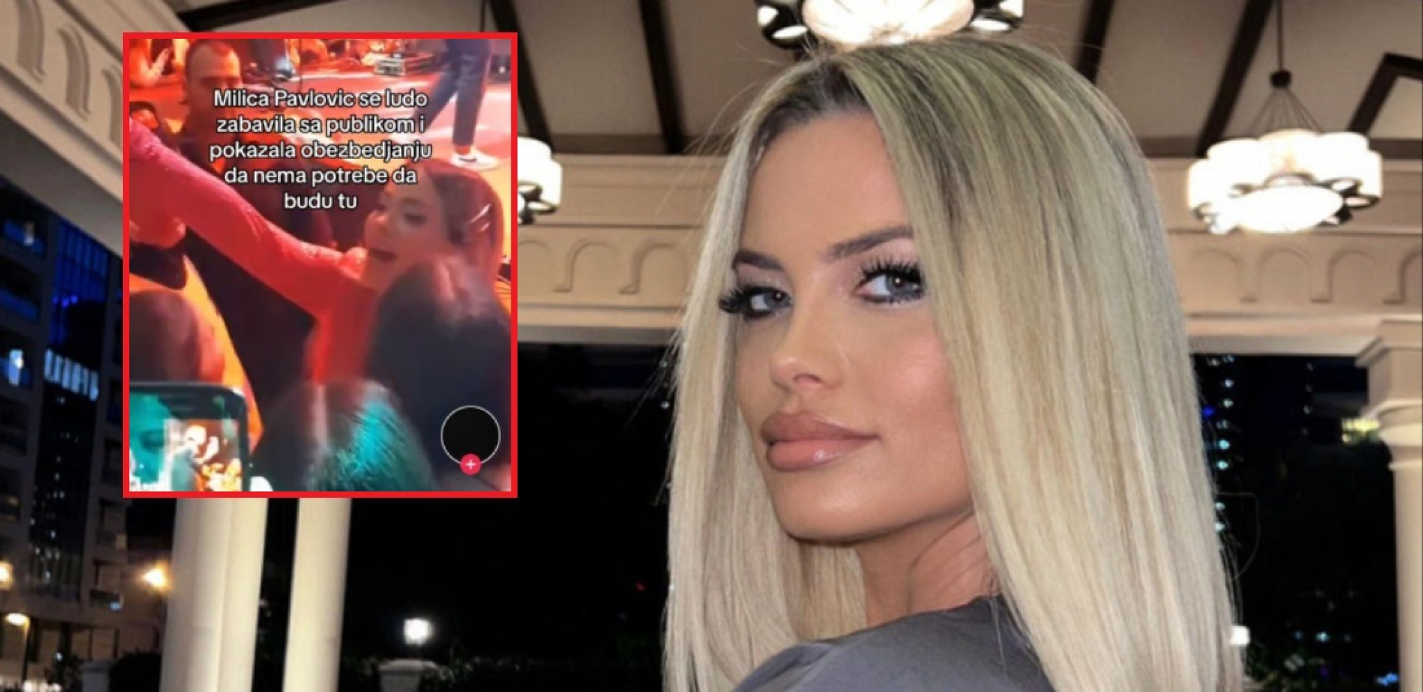 MILICA PAVLOVIĆ ZAŠTITILA DEVOJČICE IZ PUBLIKE Sišla sa bine, obezbeđenje se umešalo, a o njenom potezu se priča
