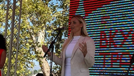 "OKUSI TRADICIJU" Ministarska Tanasković na otvaranju 2. nacionalnog sajma hrane i pića u Skoplju (FOTO)