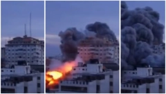 SUROVA OSVETA IZRAELA STIGLA HAMAS Čitavi soliteri pretvoreni u prah i pepeo u razornom bombardovanju (VIDEO)