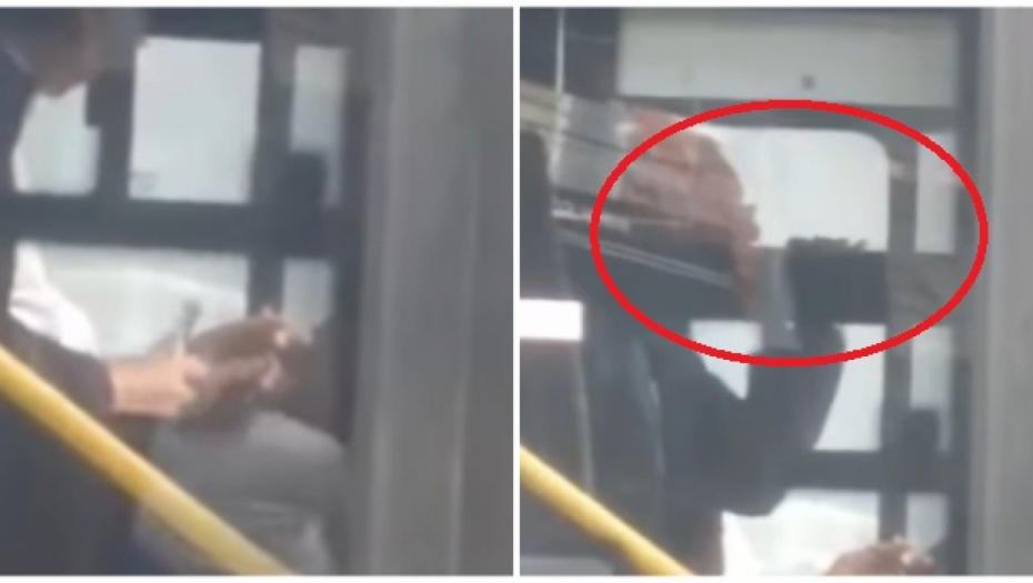 SVI GLEDAJU DA LI VOZAČ NA LINIJI 50 PIJE RAKIJU? Ne zna se šta je u flašici, ali je snimljen kad je potegao iz "unučeta"