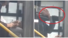 SVI GLEDAJU DA LI VOZAČ NA LINIJI 50 PIJE RAKIJU? Ne zna se šta je u flašici, ali je snimljen kad je potegao iz "unučeta"