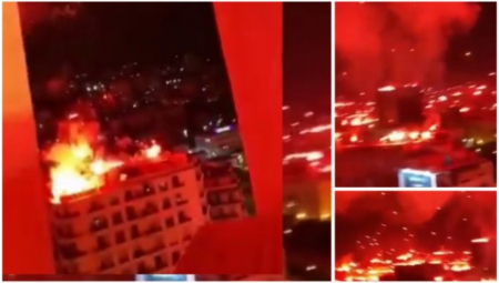 APOKALIPTIČNI PRIZORI NAKON UDARA NA HAMAS Eksplozije odjekivale do Egipta, Izrael gađao 550 ciljeva u Gazi (VIDEO)