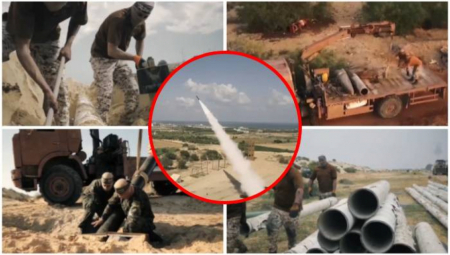 HAMAS OBJAVIO ŠOK SNIMAK Ovako prave smrtonosne rakete za napad na Izrael (VIDEO)