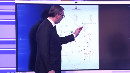 "MORAMO DA ZAŠTITIMO NAŠE MAJKE, ŽENE I SESTRE" Predsednik pokazao mapu opremanja zdravstvenih ustanova