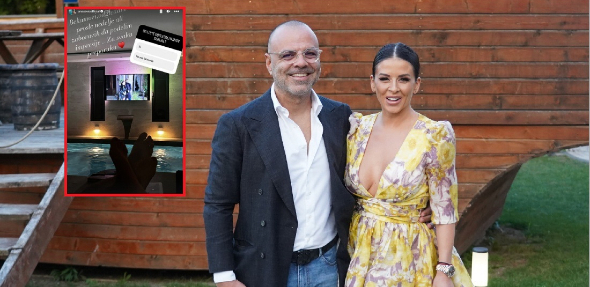 ZAVIRITE U LUKSUZNI DOM ANE SEVIĆ NA VRAČARU Poseduje bazen od 50.000 evra, ovo se viđa samo u svetskim filmovima (FOTO)