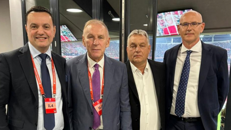 VELIČANSTVEN PRIJEM ČELNIKA FSS-A NA PUŠKAŠ ARENI Premijer Mađarske, Viktor Orban, ugostio delegaciju FSS-a na čelu sa Džajićem