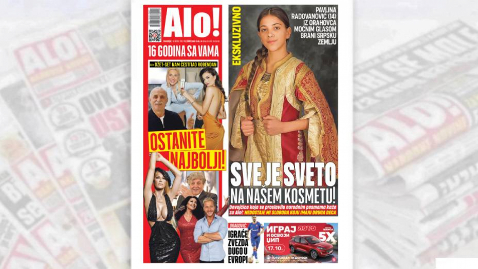 SVE JE SVETO NA NAŠEM KOSMETU! Pavlina Radovanović (14) iz Orahovca moćnim glasom brani srpsku zemlju