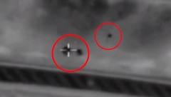 SVE JE LETELO U VAZDUH Snimak vazdušnog napada u Pojasu Gaze na granici sa Libanom (VIDEO)