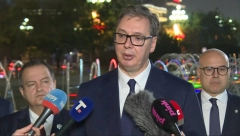 VUČIĆ SE OBRATIO POSLE SASTANKA SA SIJEM "Ponosan sam na Srbiju " (VIDEO)