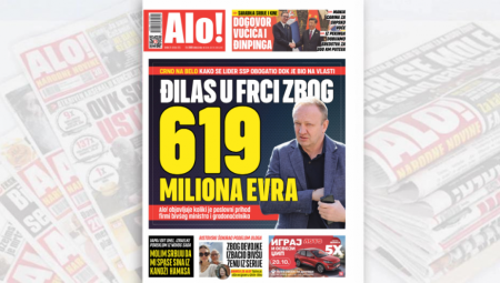 ĐILAS U FRCI ZBOG 619 MILIONA EVRA Ekskluzivno: Evo koliko je lider SSP zaradio dok je bio na vlasti