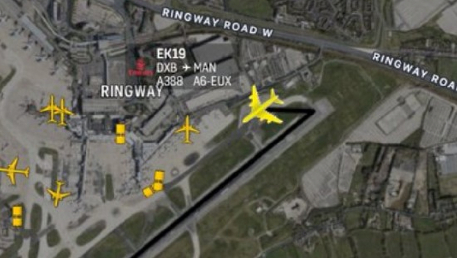 DRAMA NA AERODROMU ZBOG PRETNJE BOMBOM Policija i vatrogasci opkolili avion u Mančesteru