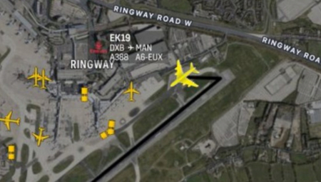 DRAMA NA AERODROMU ZBOG PRETNJE BOMBOM Policija i vatrogasci opkolili avion u Mančesteru