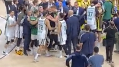 OPŠTI HAOS U EVROLIGI Vilbekin i Slukas hteli da se potuku - ovo je razlog (VIDEO)