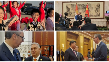 "MOGLI SMO DA NAUČIMO MNOGO TOGA I PREDSTAVIMO SRBIJU KAO SLOBODARSKU ZEMLJU" Predsednik Vučić sumirao utiske iz Kine (VIDEO)