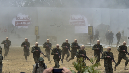 SNAŽAN UDAR HEZBOLAHA NA IZREAL Bukti bitka na granici